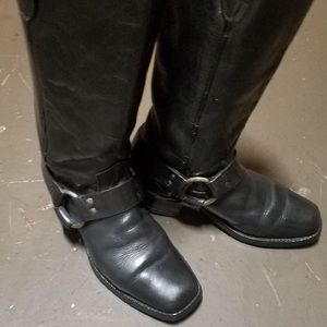 Vintage Riding Harness Boots Excellent